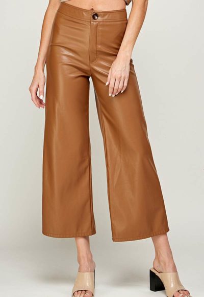 Taupe Faux Pants
