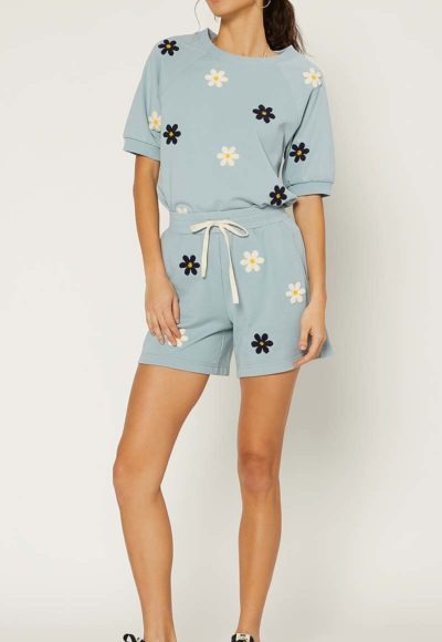 Baby Blue Floral