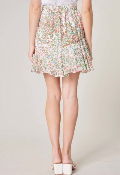 Floral Skirt back