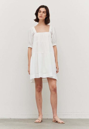 white babydoll dress
