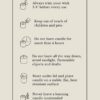 candle care