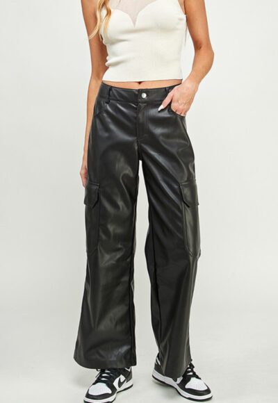 Cargo Leather pants