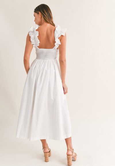 White Bow Dress