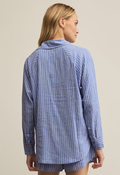 Blue Stripe Shirt - Image 3
