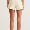 Cream Knit Shorts - Image 3