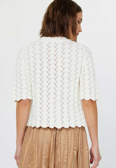 White Knit Top - Image 2