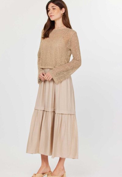 Tan Dress SET - Image 2