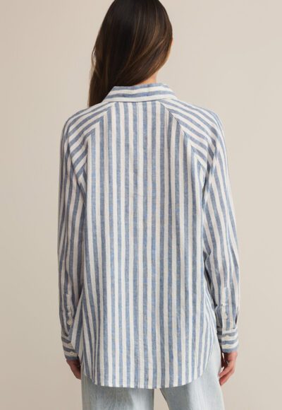 Stripe Linen Top - Image 3