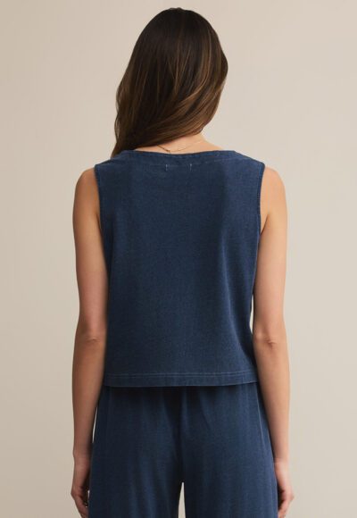Indigo Jersey Tank - Image 3