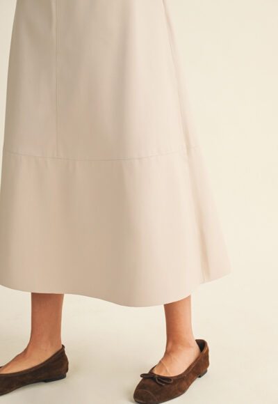 Faux Leather Skirt - Image 3